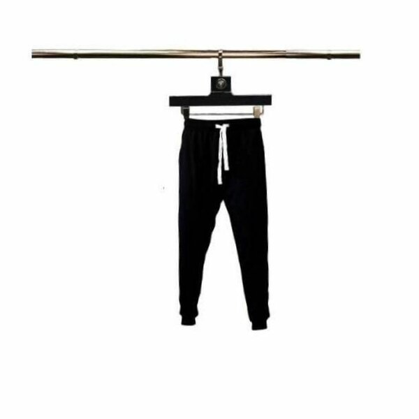 2pcs men black tracksuit