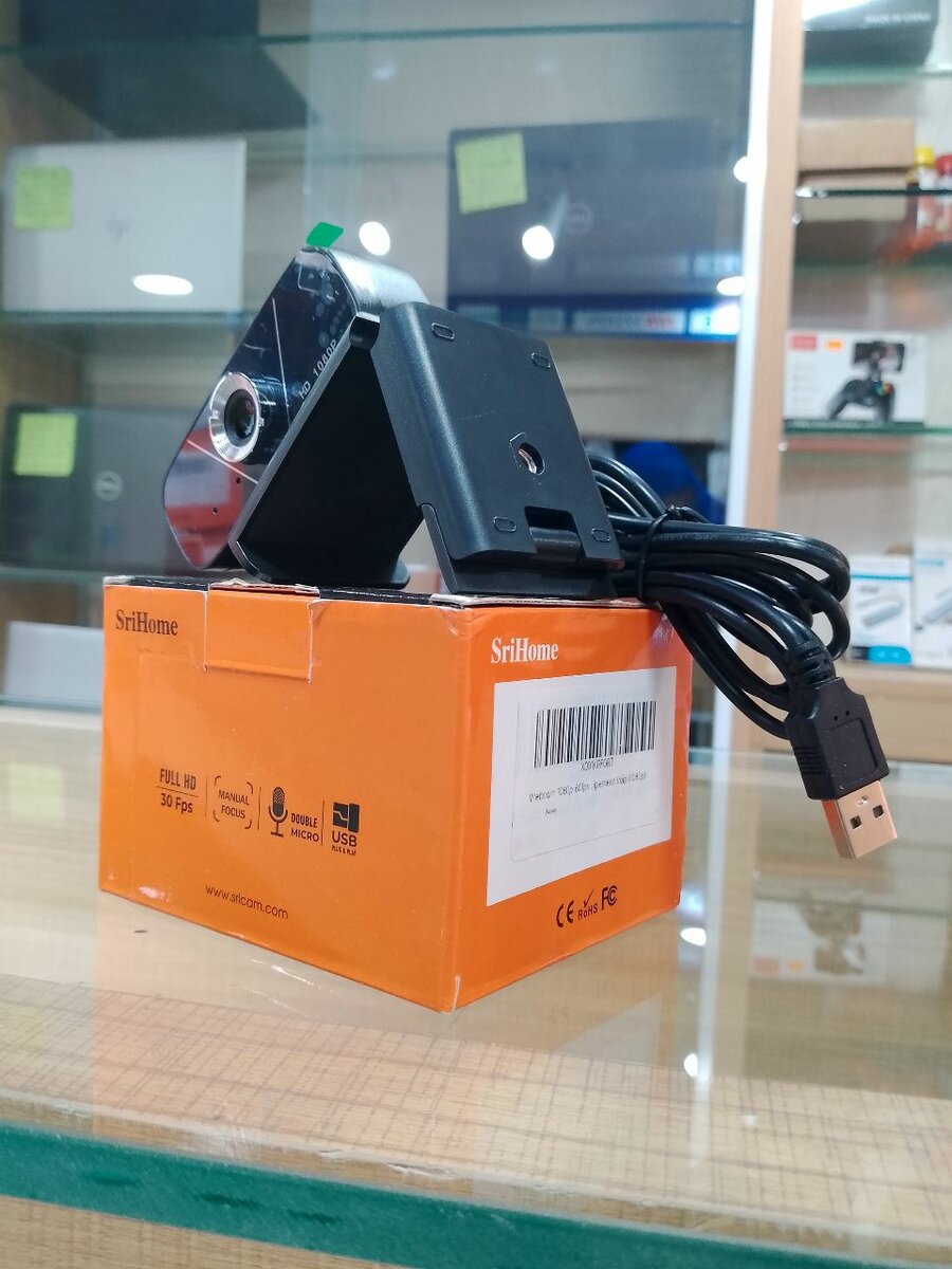 Webcam SriHome HD 1080P USB