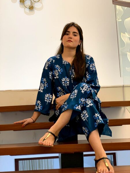 Most demanding printed Linen 2p suit