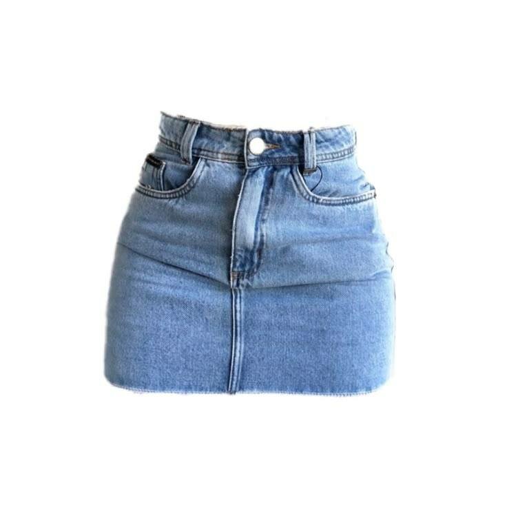 Jupe en denim tendance femme