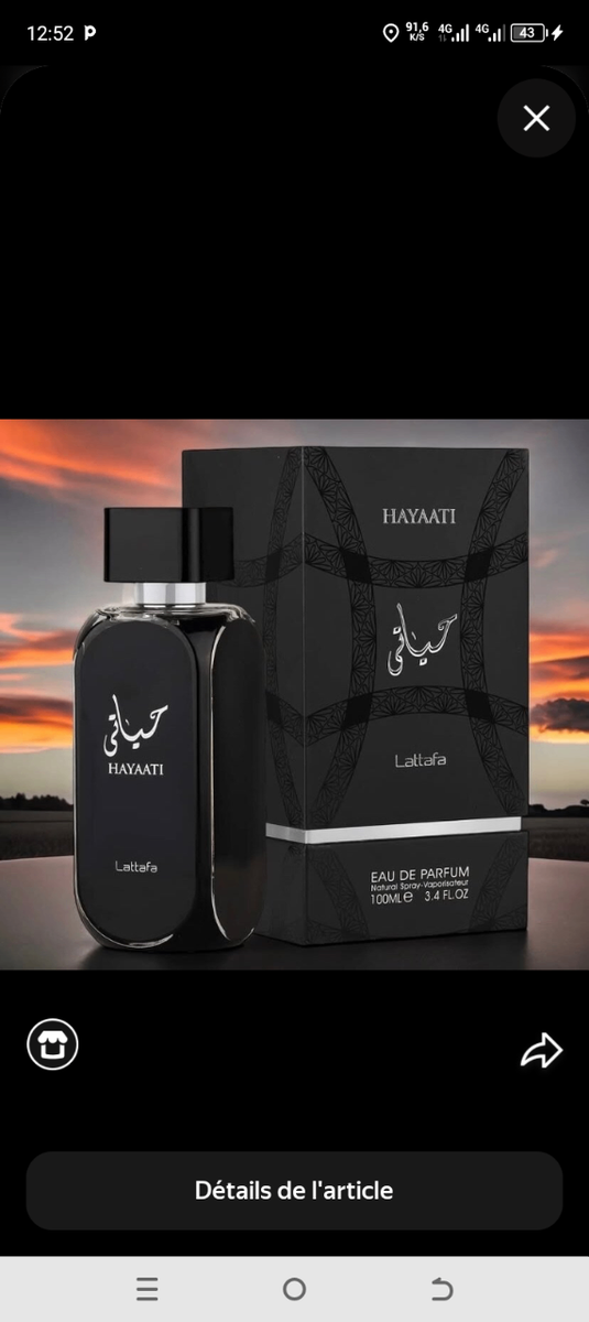 Parfum Hayati Eau de Parfum
