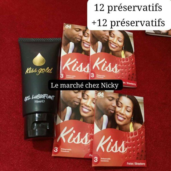 12 kiss + 1 lubrifiant