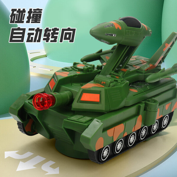 Tank jouet transformable lumineux