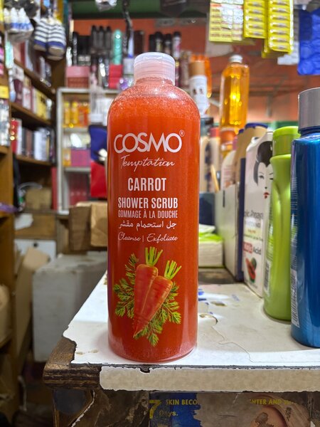 Carrot Shower Scrub