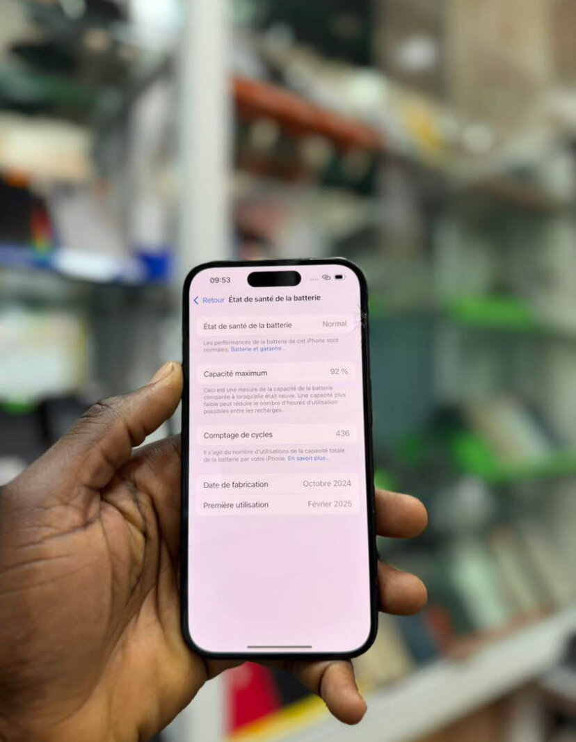 iPhone 16 Noir 128Go