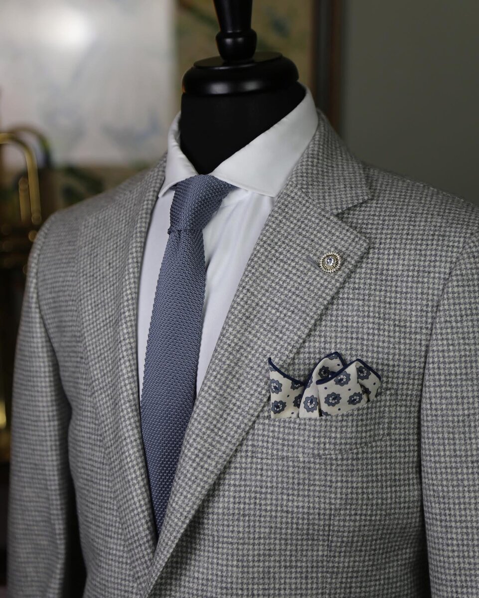 Coffret Cravate en Tricot