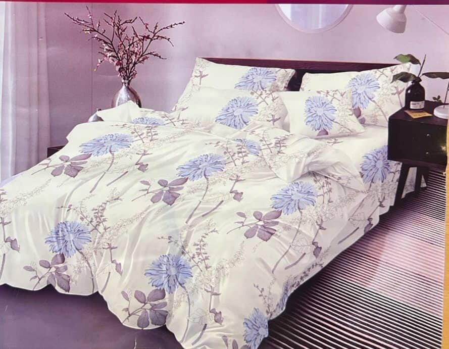 set includes 2 bedsheets and 4 pillowcases