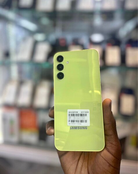 Téléphone Samsung vert