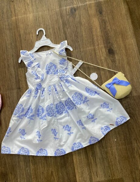 Girls' Floral Summer Dress