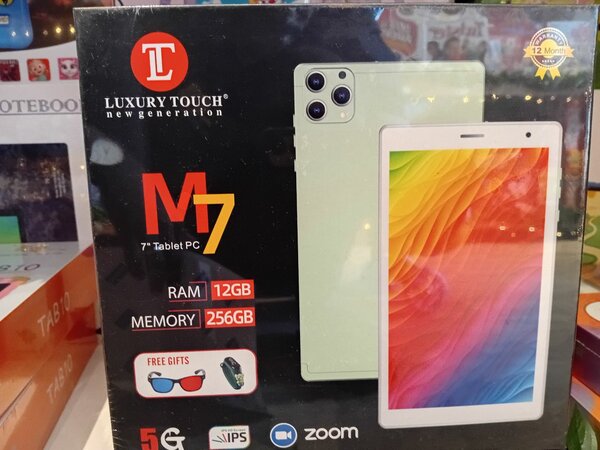 Tablette luxury 7'' 12Go/256Go