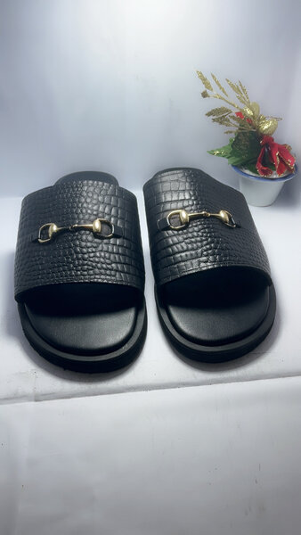 Sandales en cuir homme