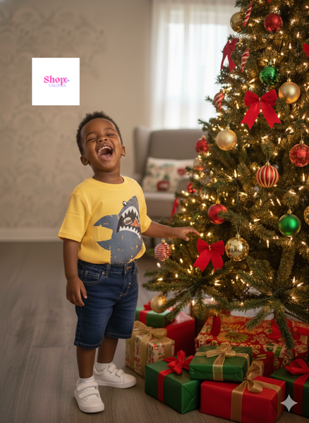 T-shirt enfant requin 3 ans