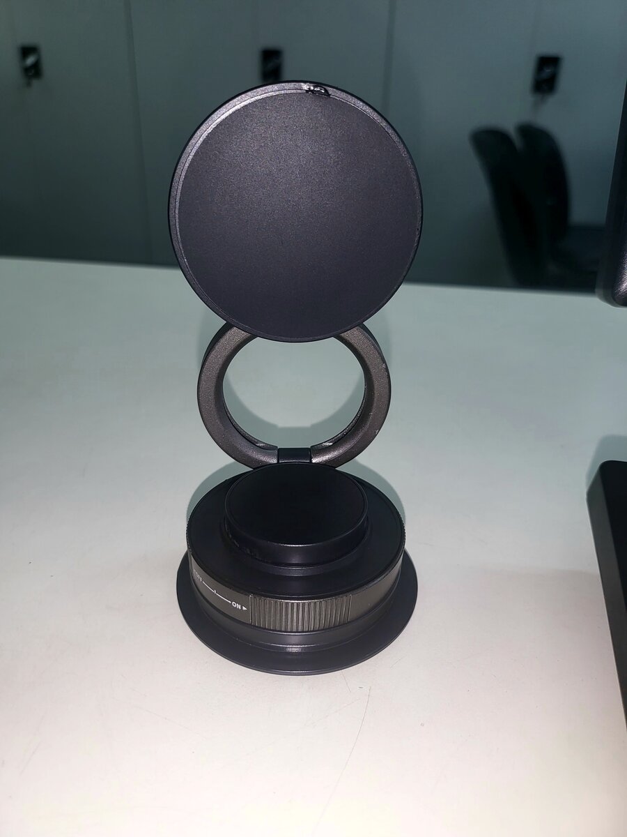 Support téléphone rotatif