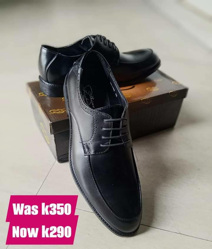 black men's shoes