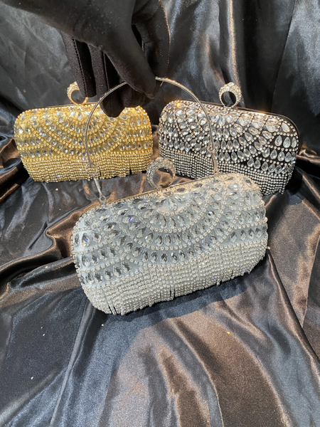 Sac à main soirée strass