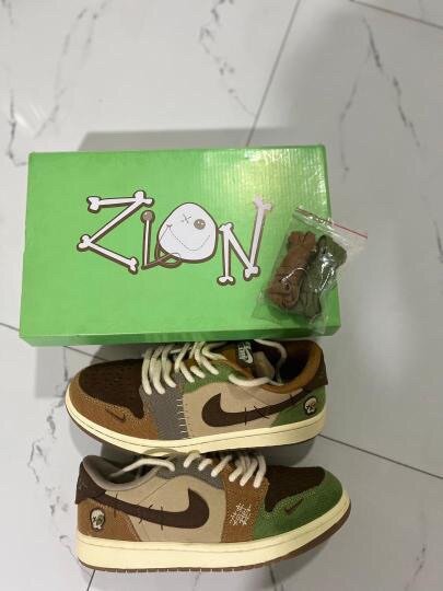 Jordan 1 retro low Zion Williamsion Voodoo