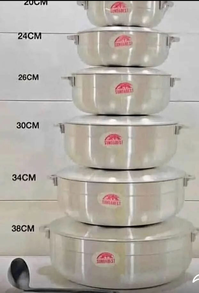 Set de casseroles en acier inoxydable