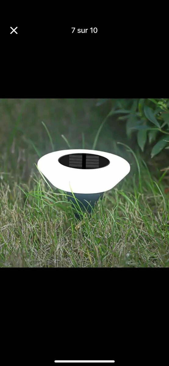 Lumière Solaire de Jardin Extérieure