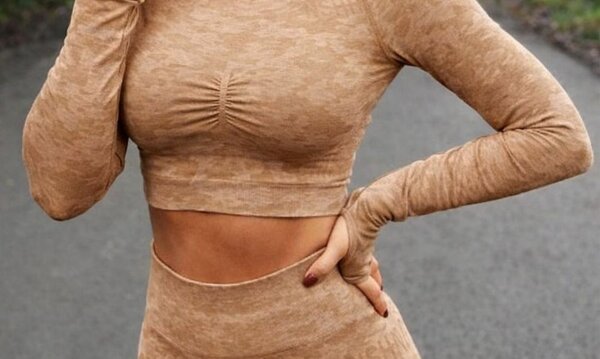 Seamless Long Sleeve Crop Top