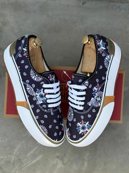 Vans Sneakers Floral Noir