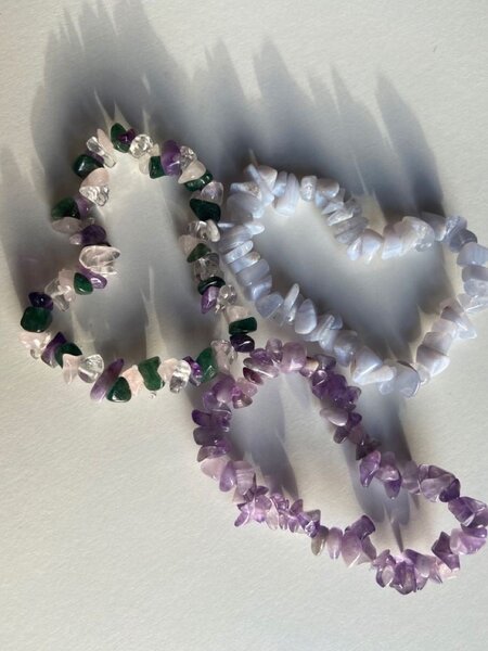 Lot de bracelet en pierre