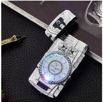 Clock Torch Turbo Lighter