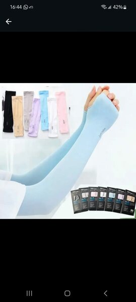 Manchettes anti-UV pour bras