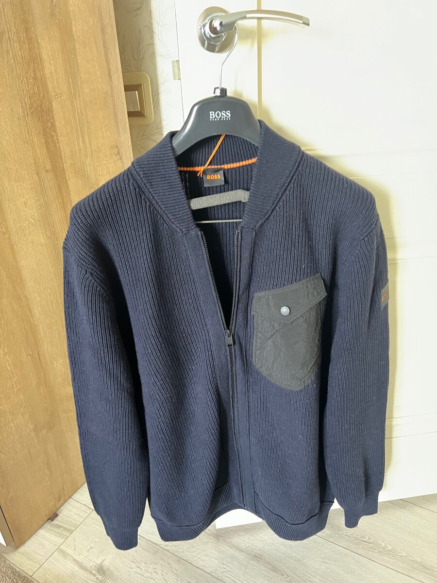 Шерстяной жакет Boss