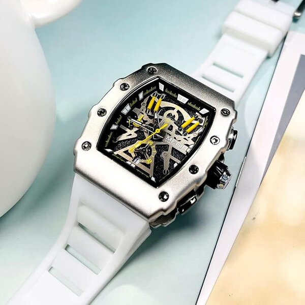 Montre Homme Megir Squelettée