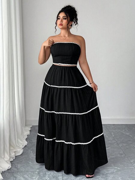 Robe Longue Bustier Élégante
