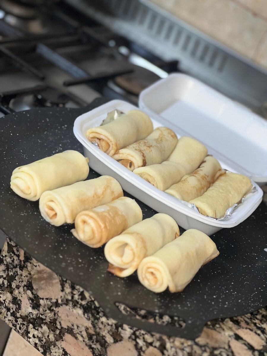 Crêpes nature sucrées