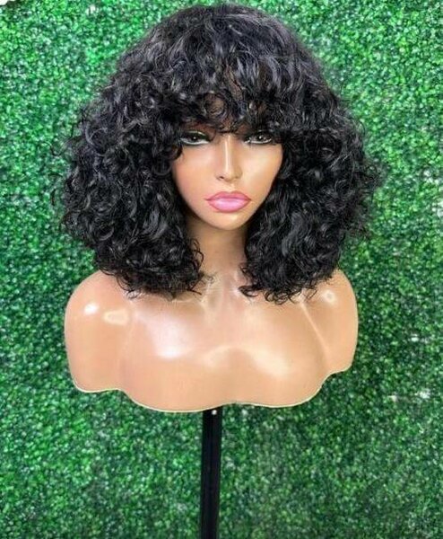Bob,wet curls and wig caps Available