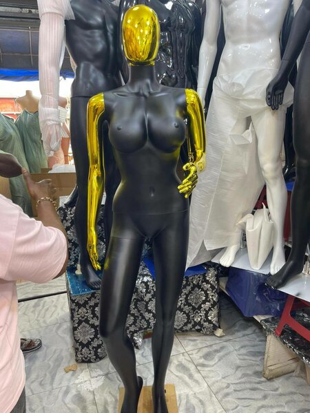 Female Gold Mannequin available