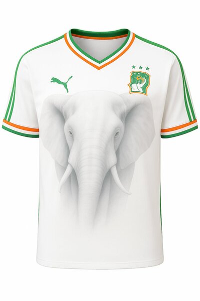 Maillot Côte d'Ivoire Éléphant