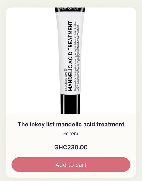 THE INKEY LIST MANDELIC ACID TREATMENT