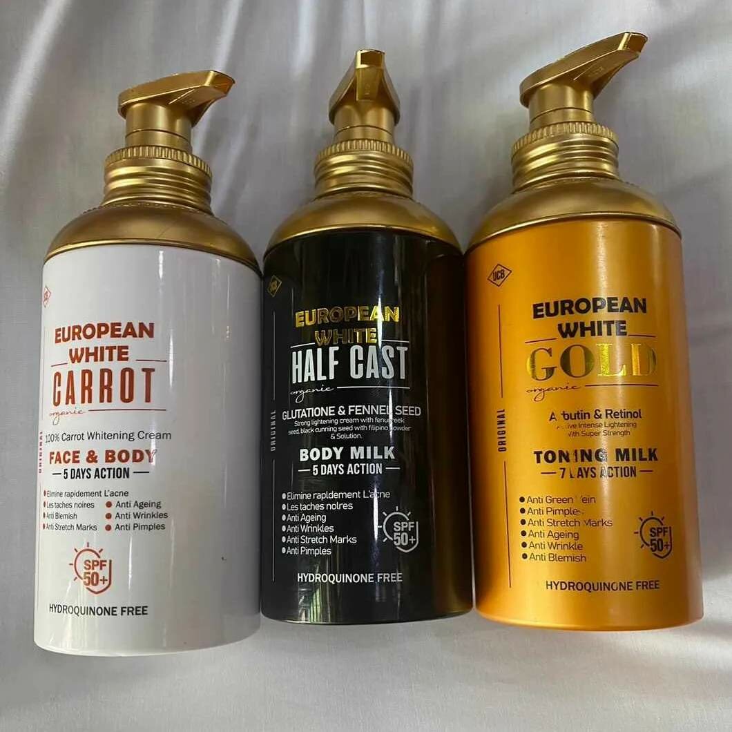 EUROPEAN WHITE HALF-CAST BODY MILK