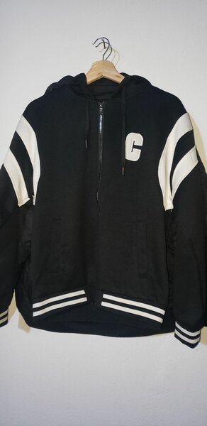 Veste Homme Noir à Capuche