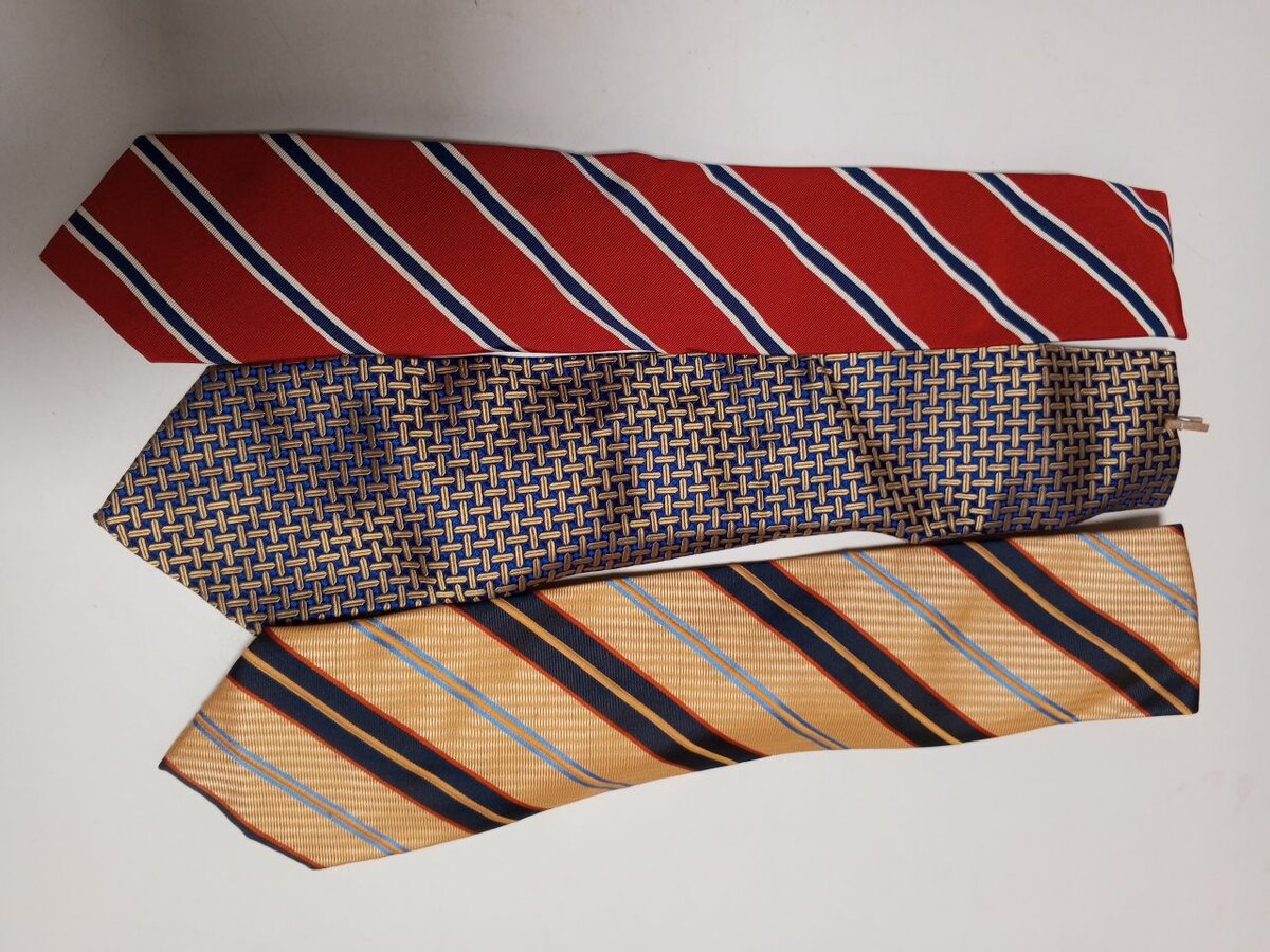 Lot de 3 cravates élégantes