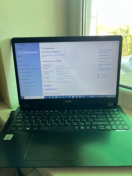 Ноутбук acer ,8гб .