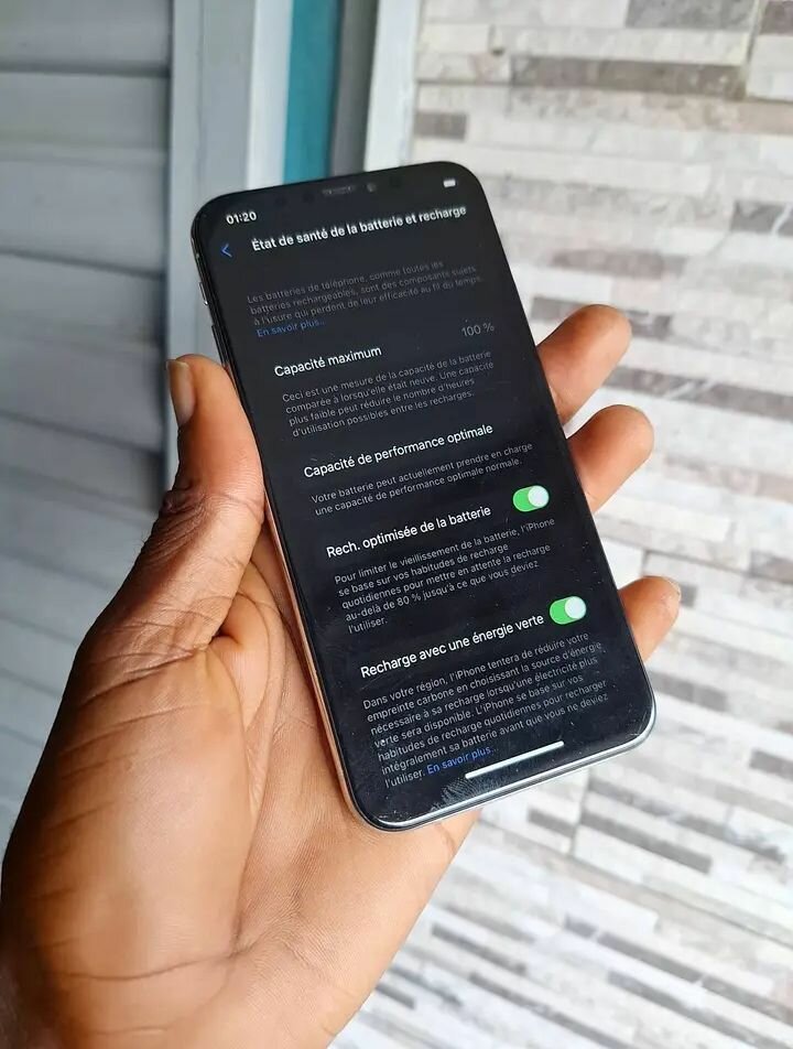 iPhone X Blanc Reconditionné