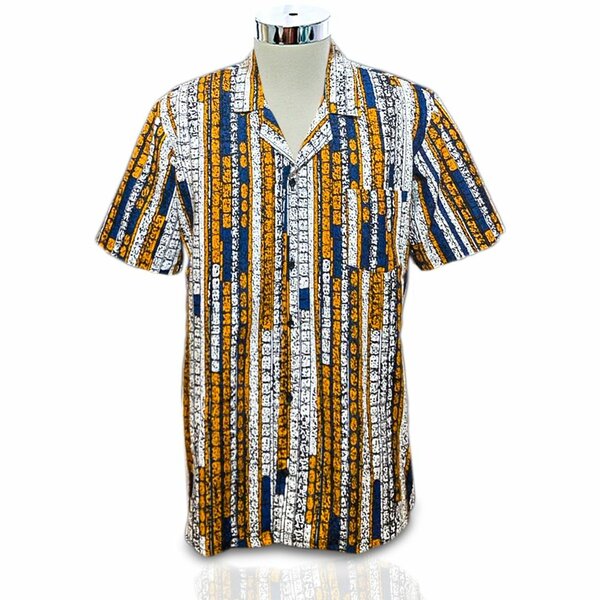 African print vertical stripes patterns