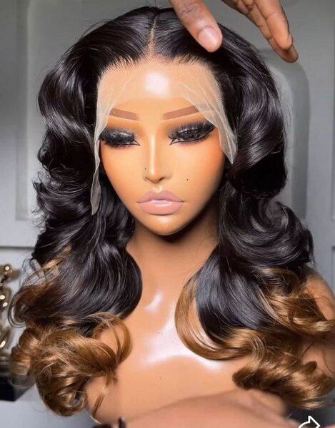 Perruque Lace Front Ondulée
