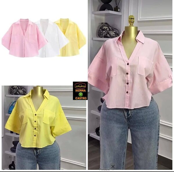 Chemisiers décontractés colorés