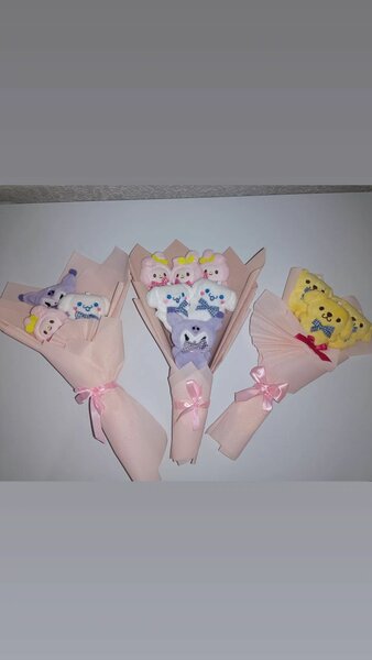 Букеты из мягких игрушек