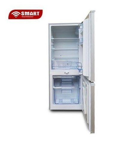 Smart Technology - Réfrigérateur Combiné - STCB-185H- 136 Litres - Gris 