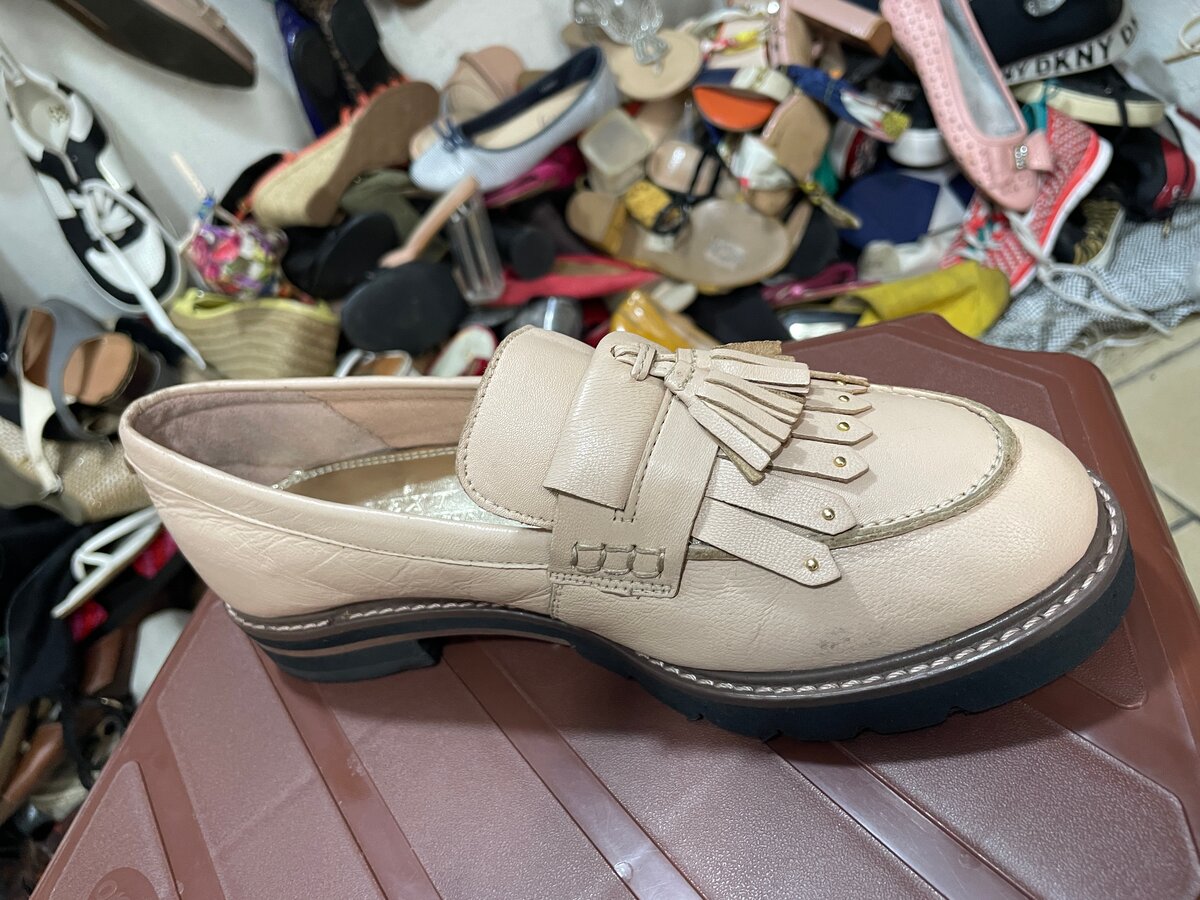 Chaussures femme en cuir de luxe