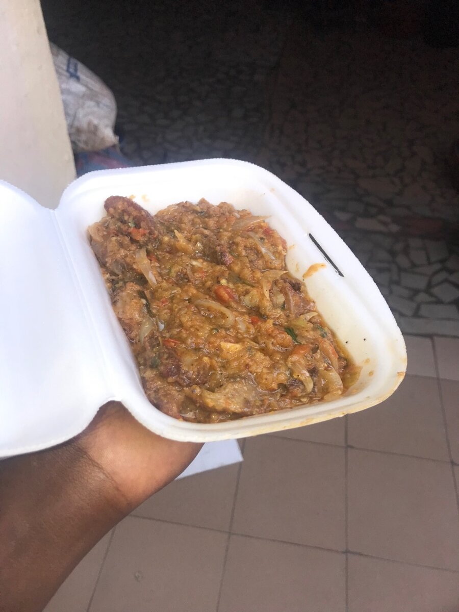 Sauté de porc africain