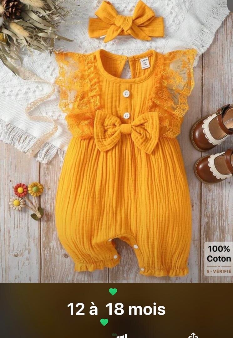 Ensemble fille élégant 2-3 ans