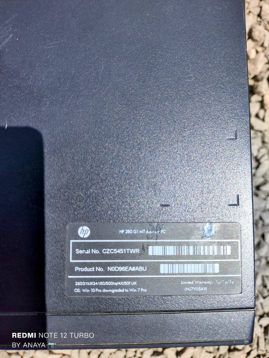 HP 280 G1 Core i5 4th Gen   750GB Hard drive