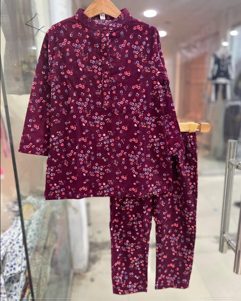 Winter kotarai fabric two piece